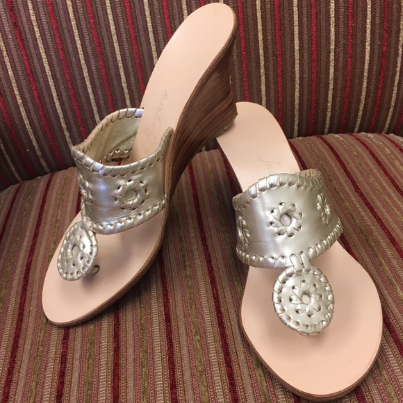 Jack Rogers Shoes - Jack Rogers Jacks high wedge